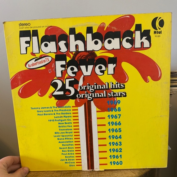 VINTAGE / Record / Flashback Fever / 1960s Hits